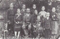 The family of Jasionczak from Wola Ostrowiecka.