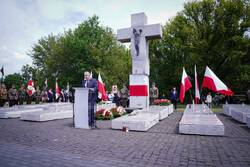 National Day of Remembrance for Poles—Victims of the Genocide Committed by the OUN and UPA in the Eastern Territories of the Second Polish Republic; ceremonies in Warsaw, 11 July 2026; photo by Mateusz Niegowski (IPN)